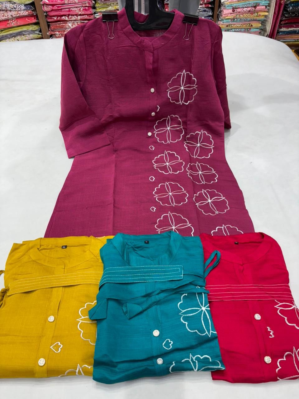 2pc cotton dola silk cord set