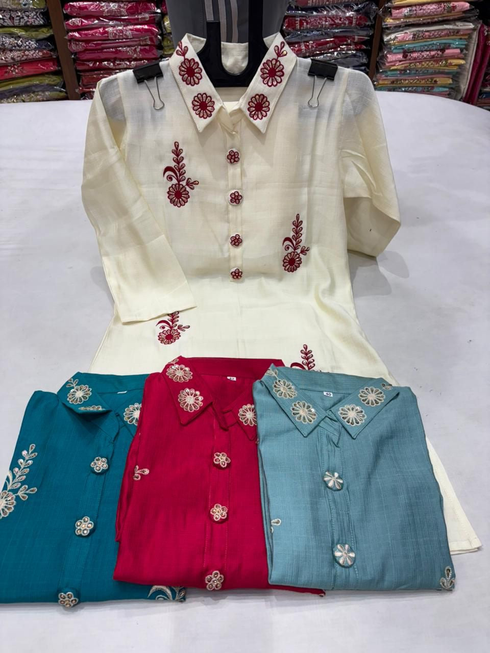 2pc cotton dola silk cord set