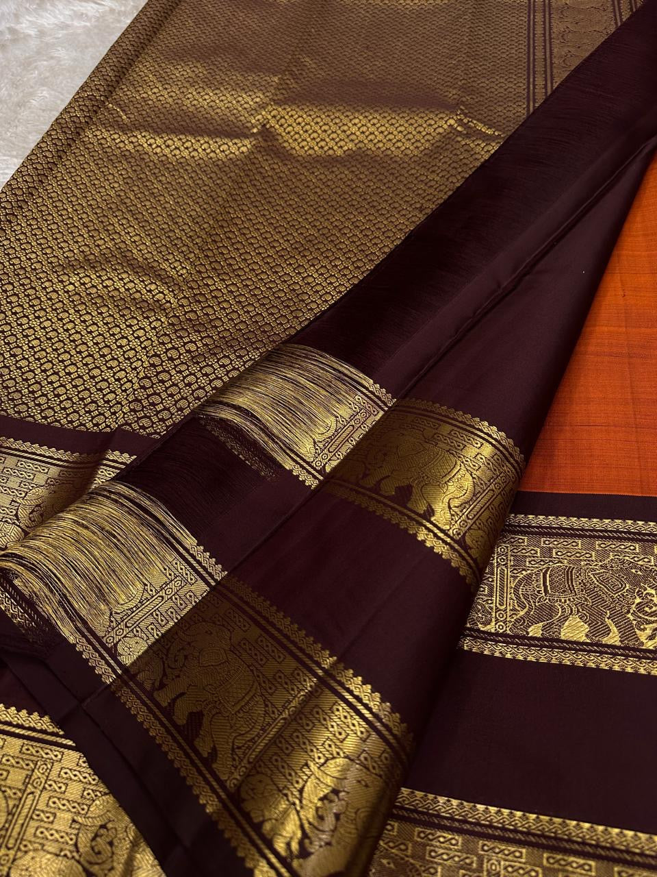 Pure handloom Kanchipuram silk sarees

*Silk mark certified*