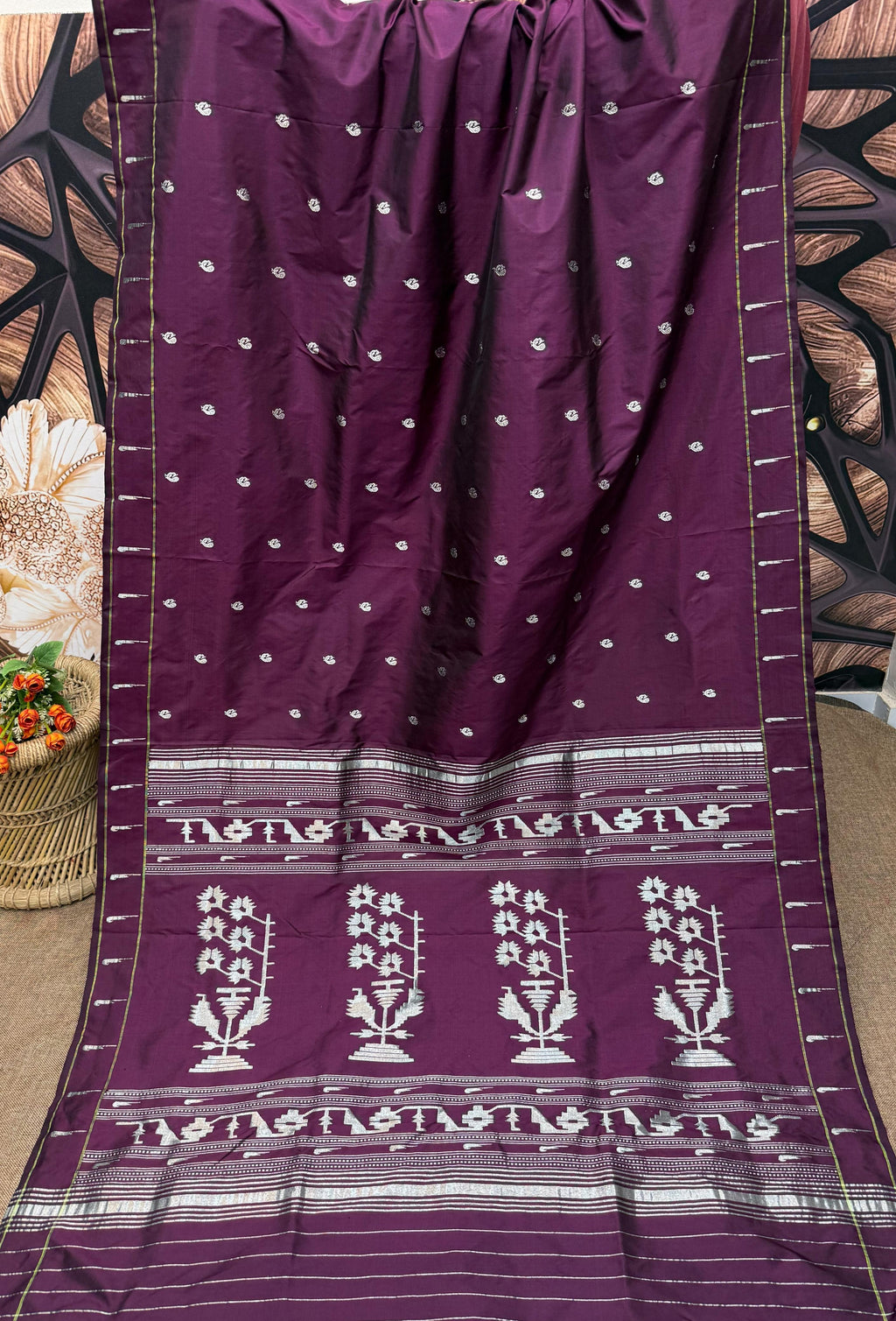 Single munia paithani
