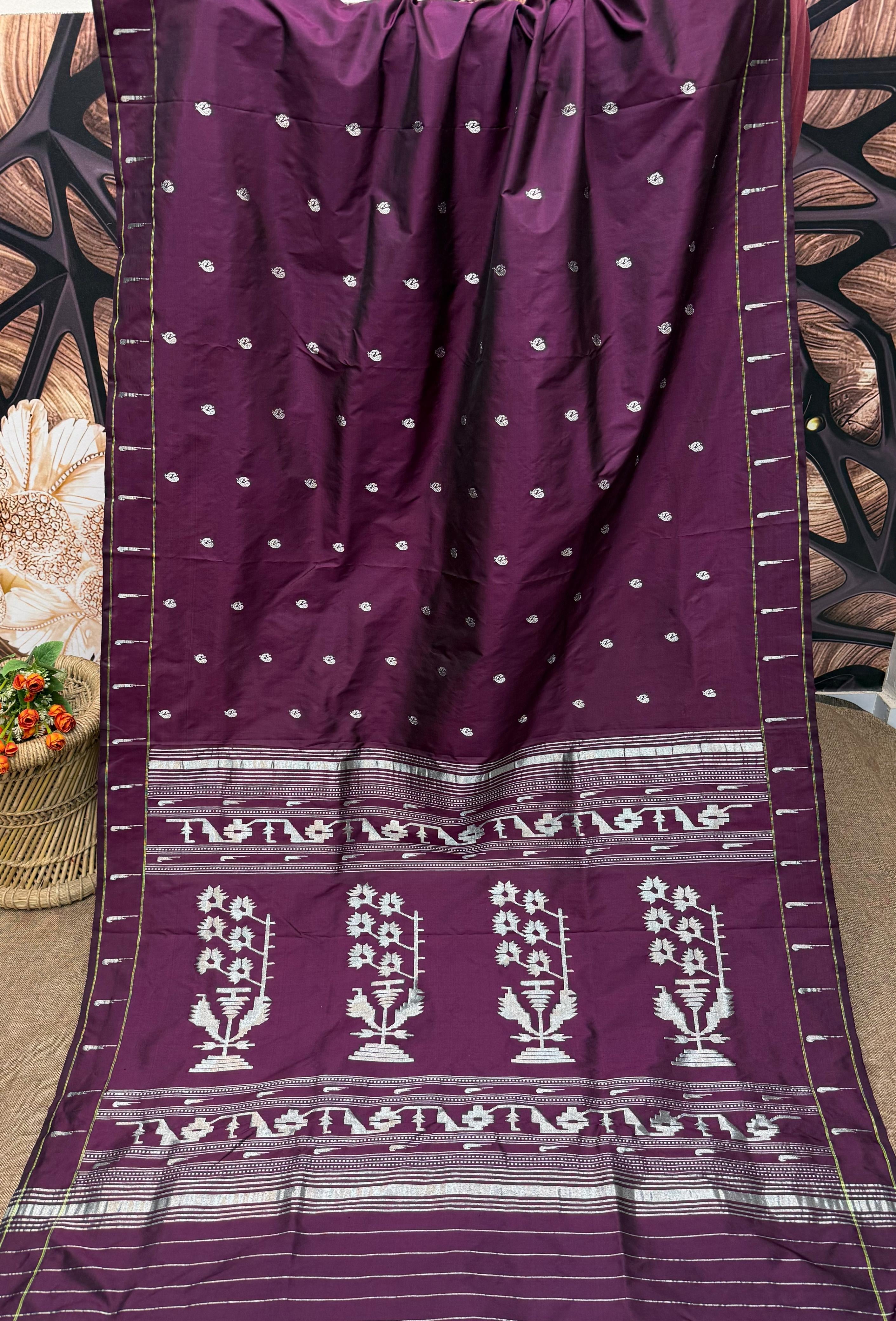 Single munia paithani
