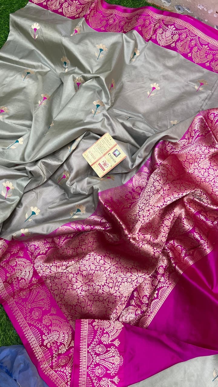 Banarasi katan silk saree