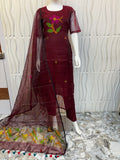 Beautiful 3 piece jamdani dress
