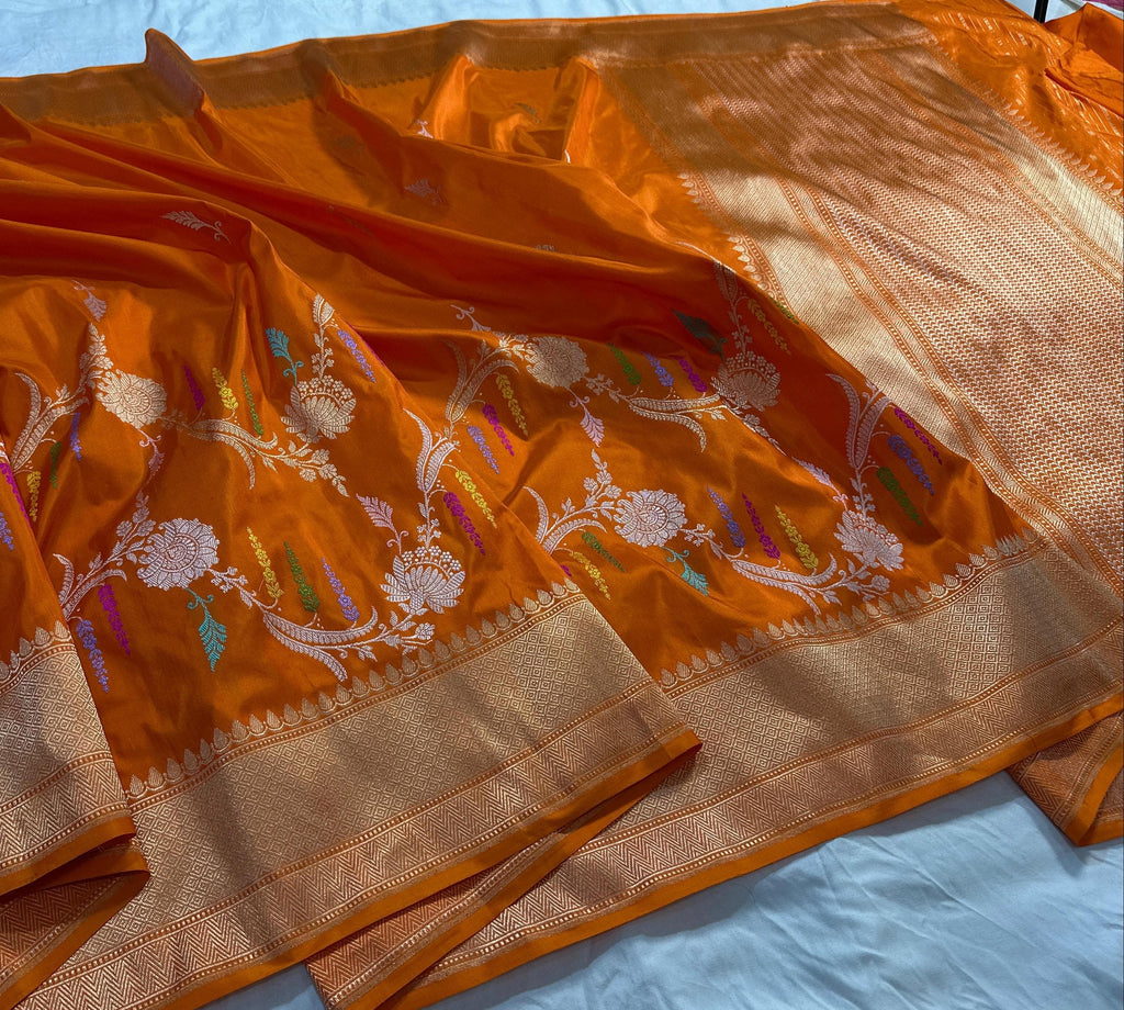 Katan silk saree