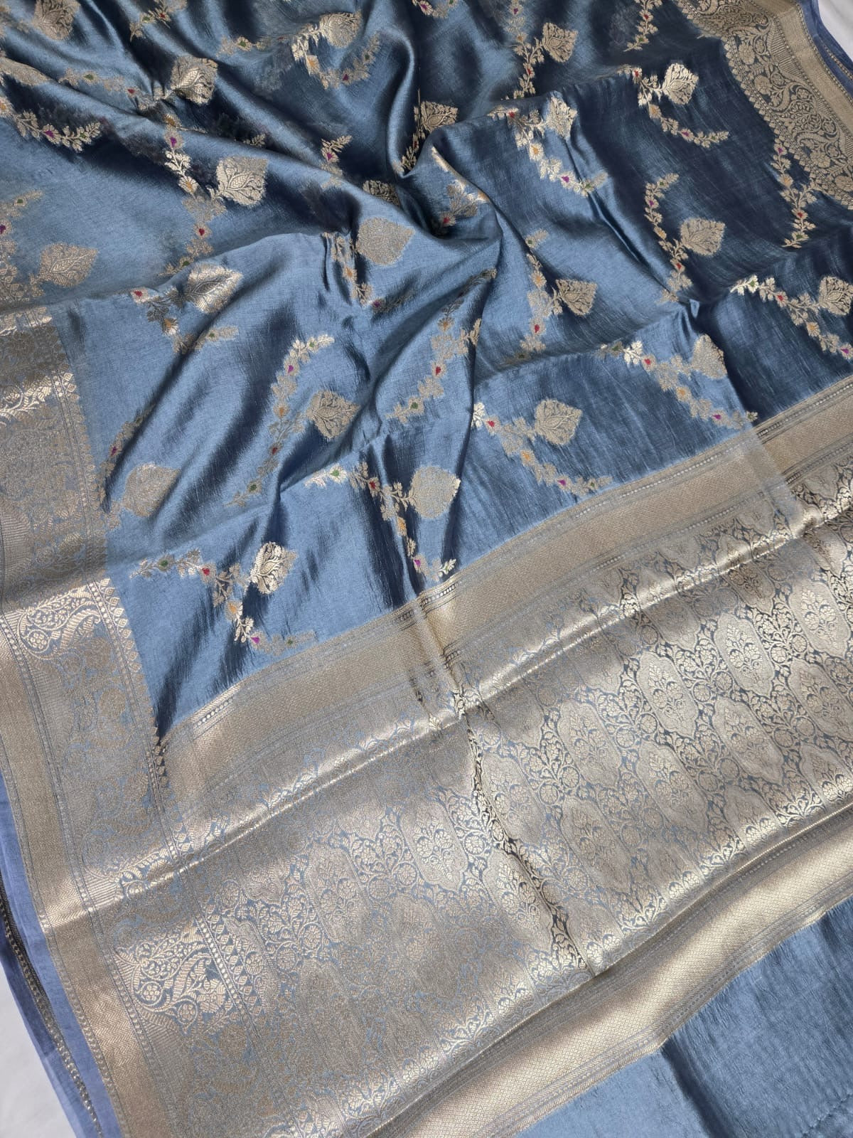 Pure Romango silk Sarees