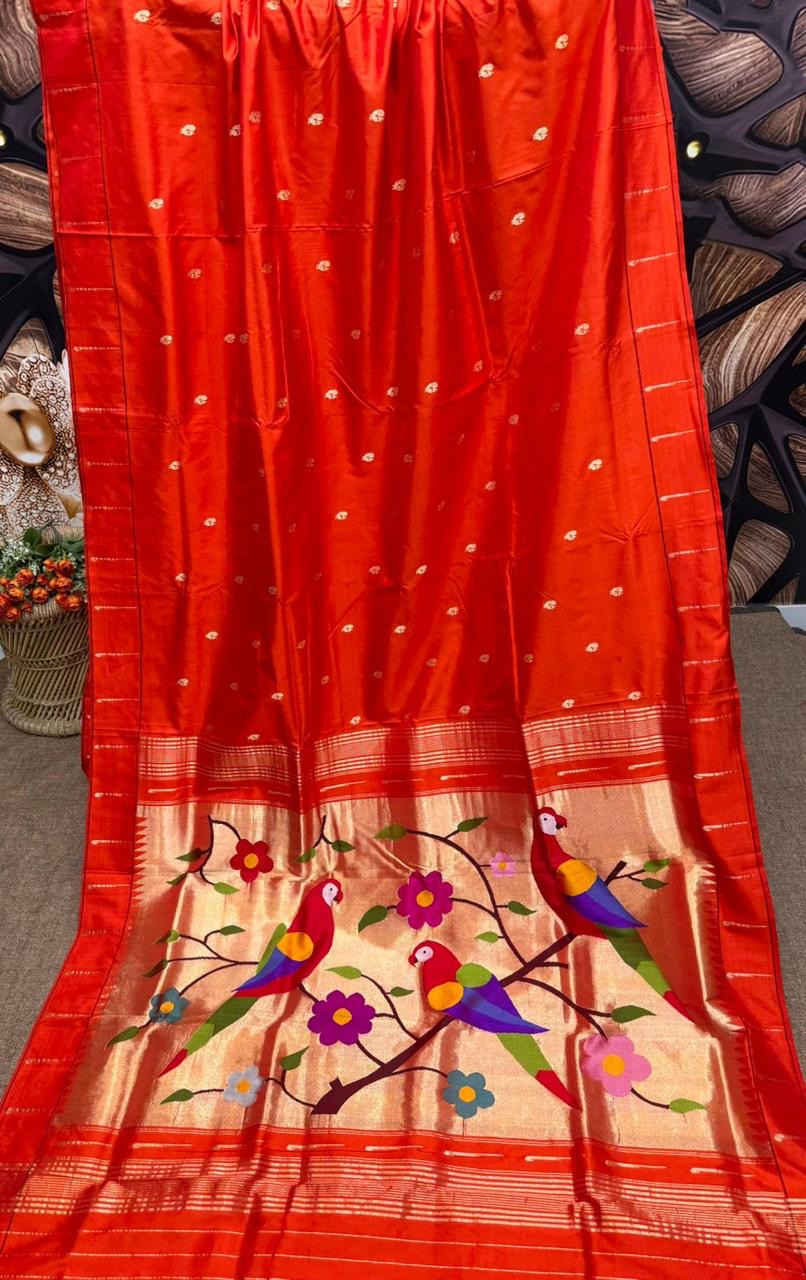 Single munia paithani