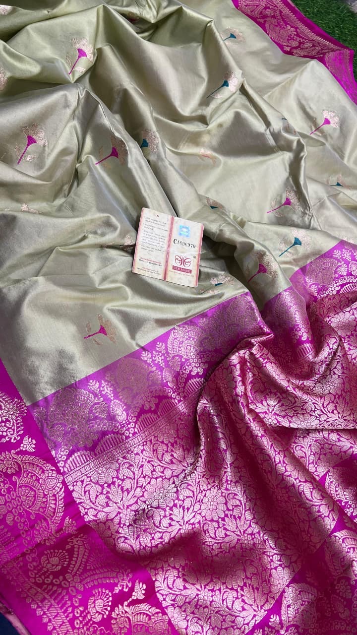 Banarasi katan silk saree