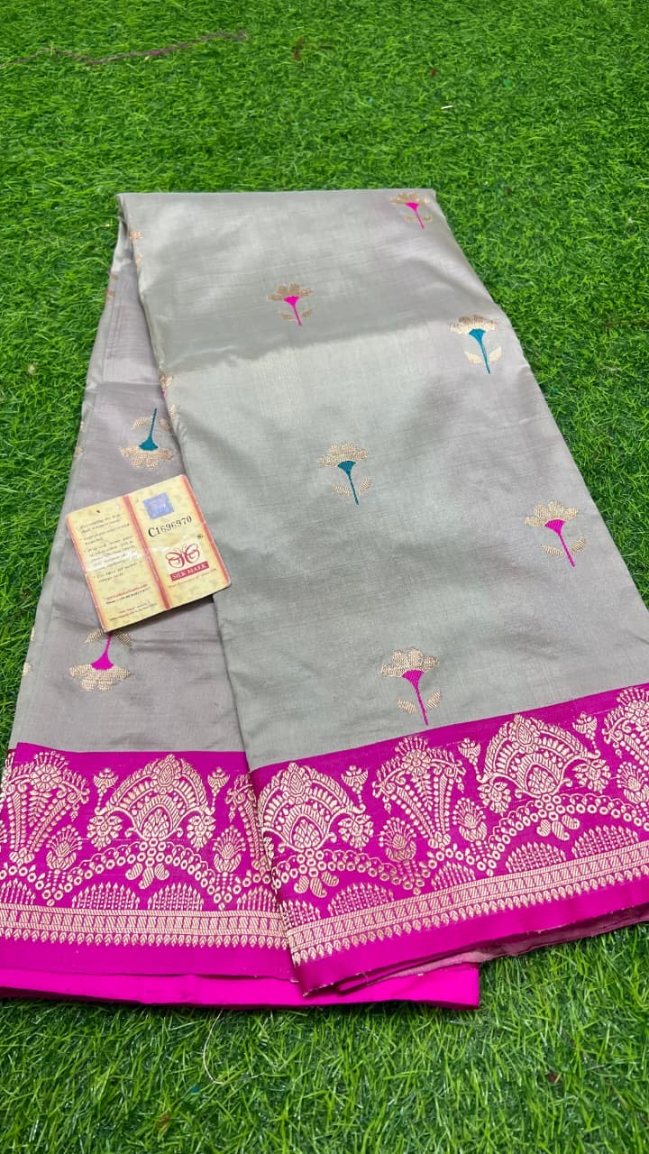 Banarasi katan silk saree