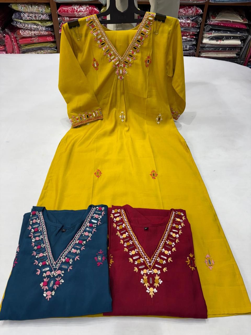 Roman silk 2 pc set