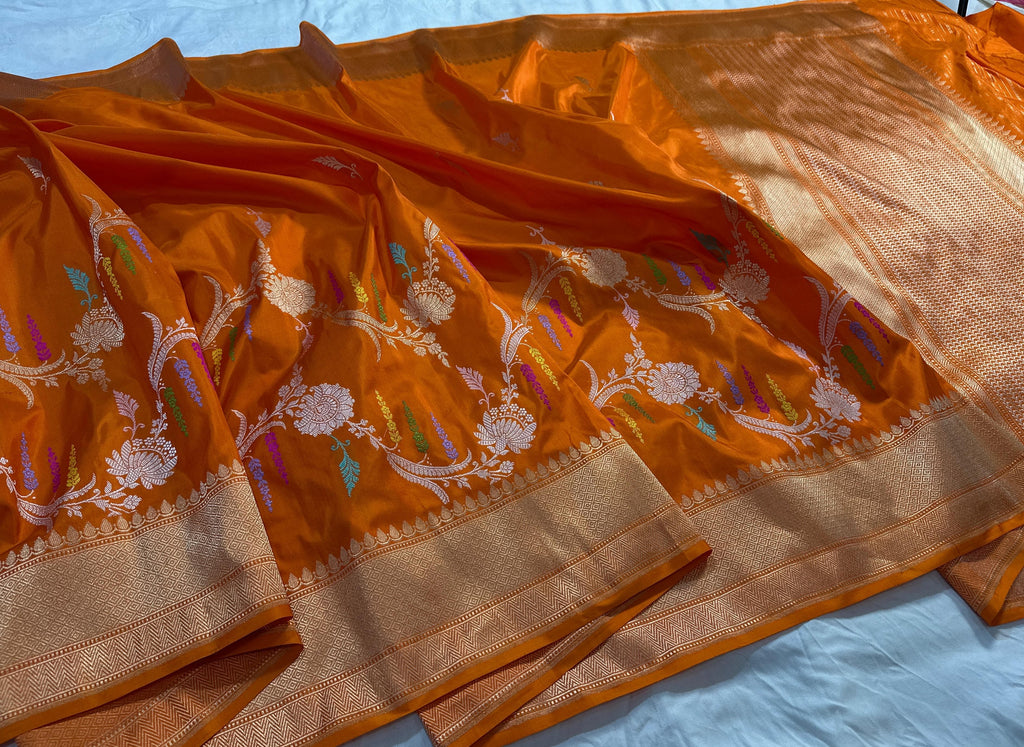 Katan silk saree