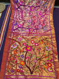 All over Paithani saree