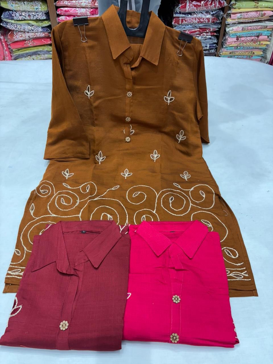 2pc cotton dola silk cord set