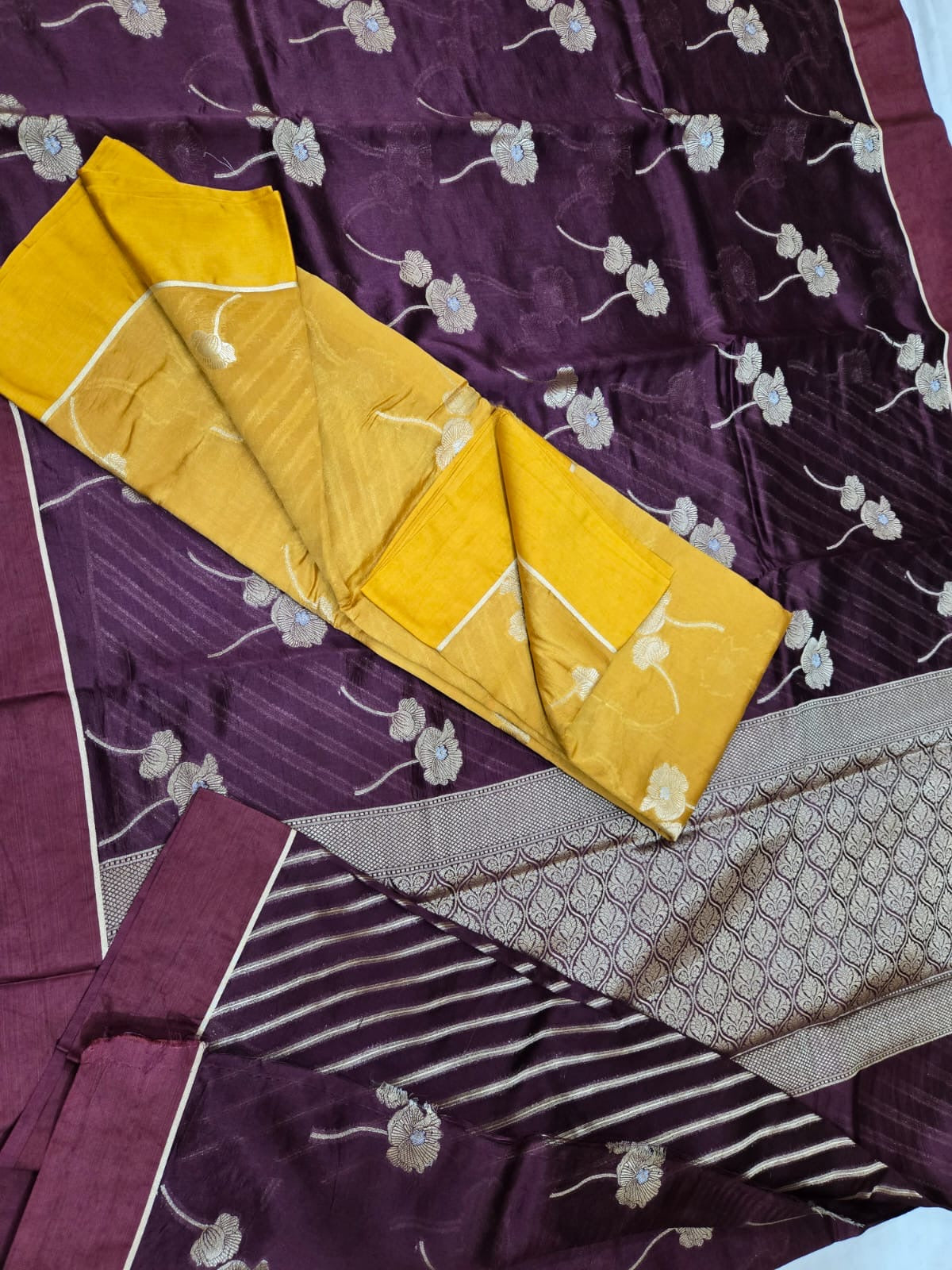 Pure Romango silk Sarees