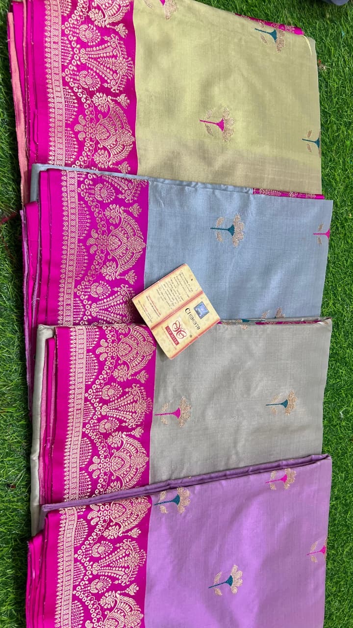 Banarasi katan silk saree