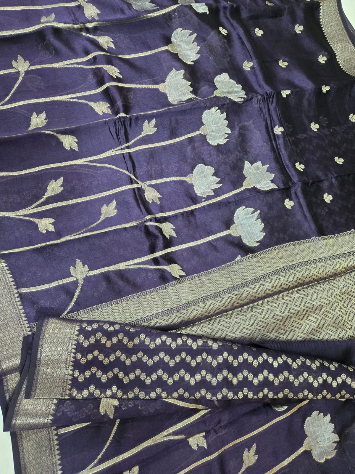 Pure Romango silk Sarees