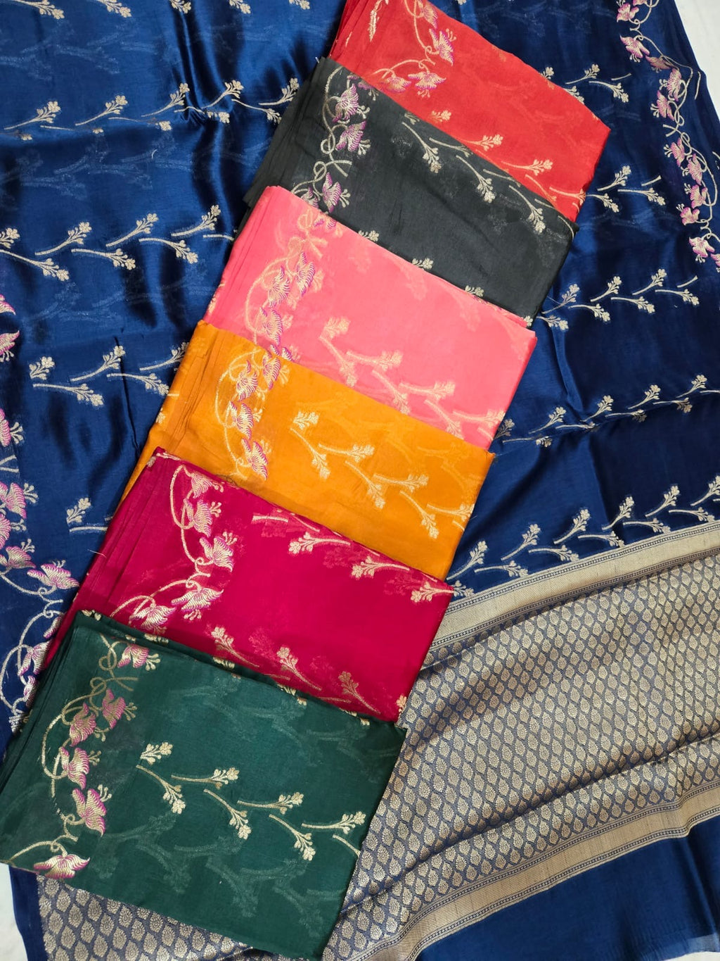 Pure Romango silk Sarees