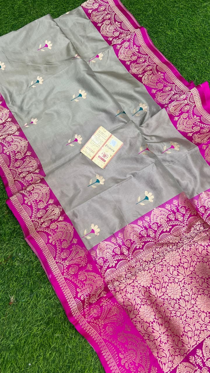 Banarasi katan silk saree