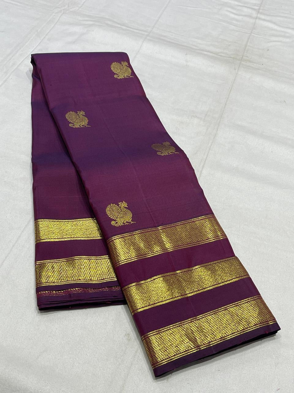 Pure handloom Kanchipuram silk sarees

*Silk mark certified*