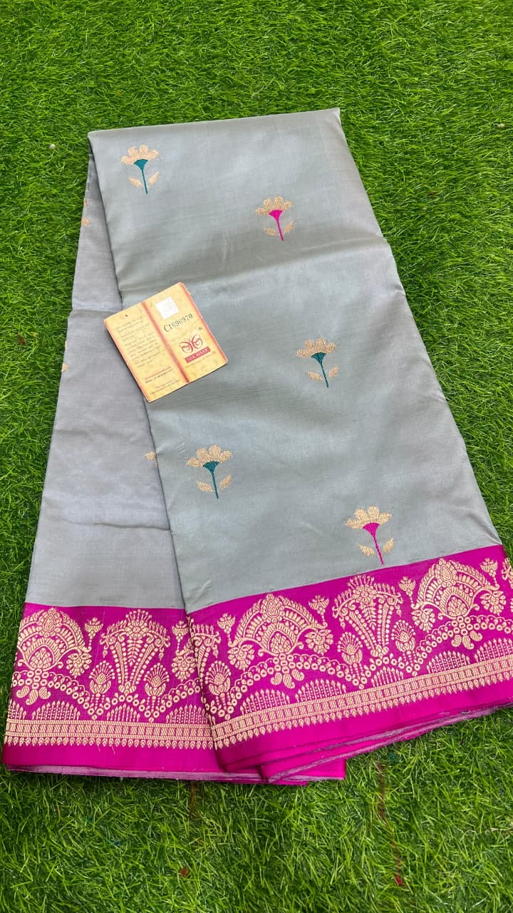 Banarasi katan silk saree