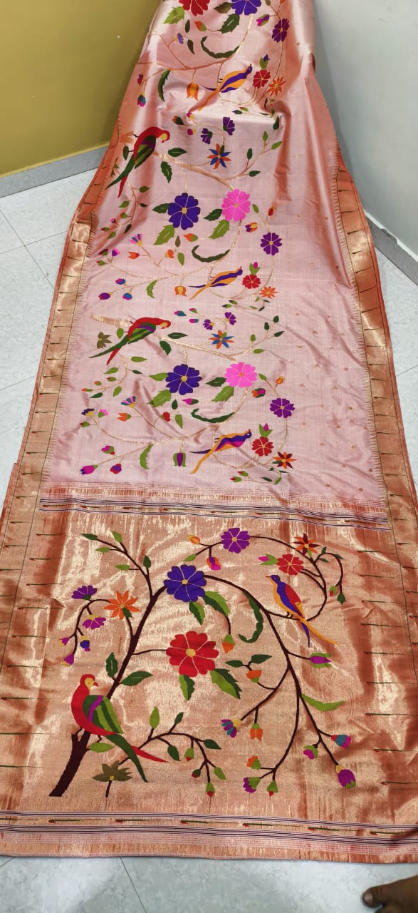 Half all over paithani saree