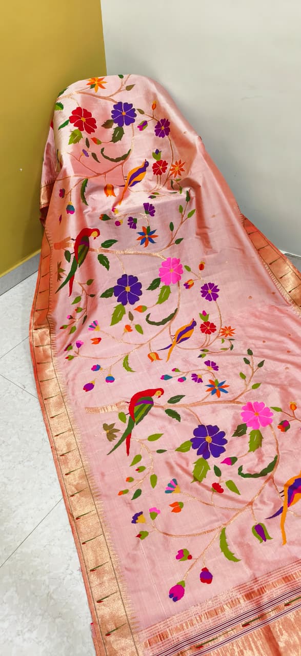 Half all over paithani saree