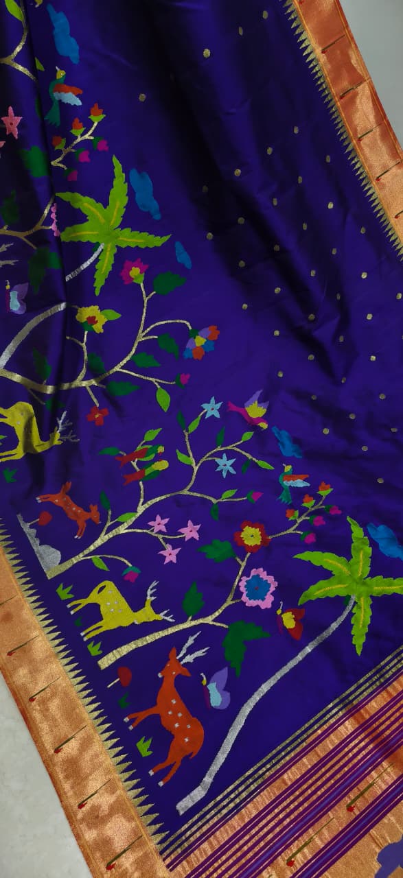 ✨ Discover the timeless allure of our Paithani saree