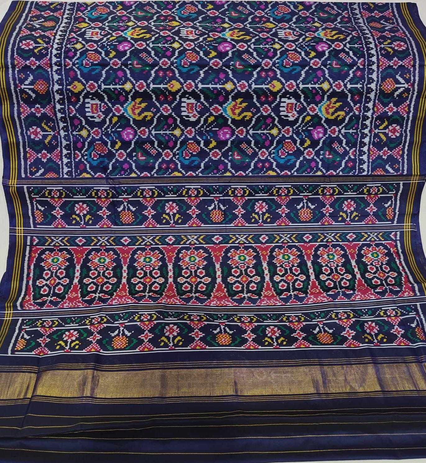 Beautiful Rajkot Patola in new colors