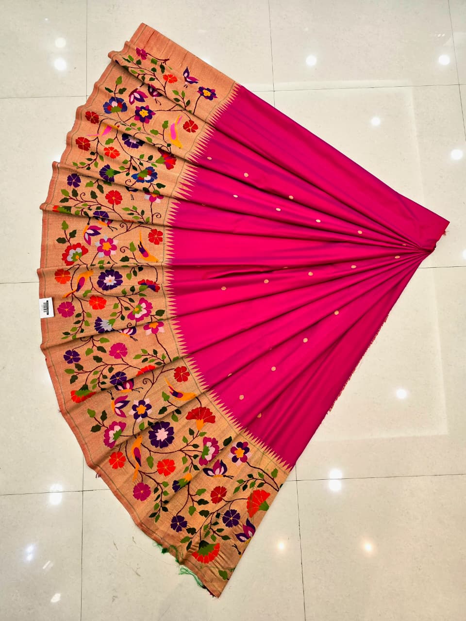 2.25 mtr lehanga fabric for kids