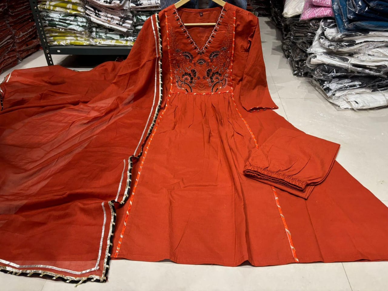 3pc mulmul cotton