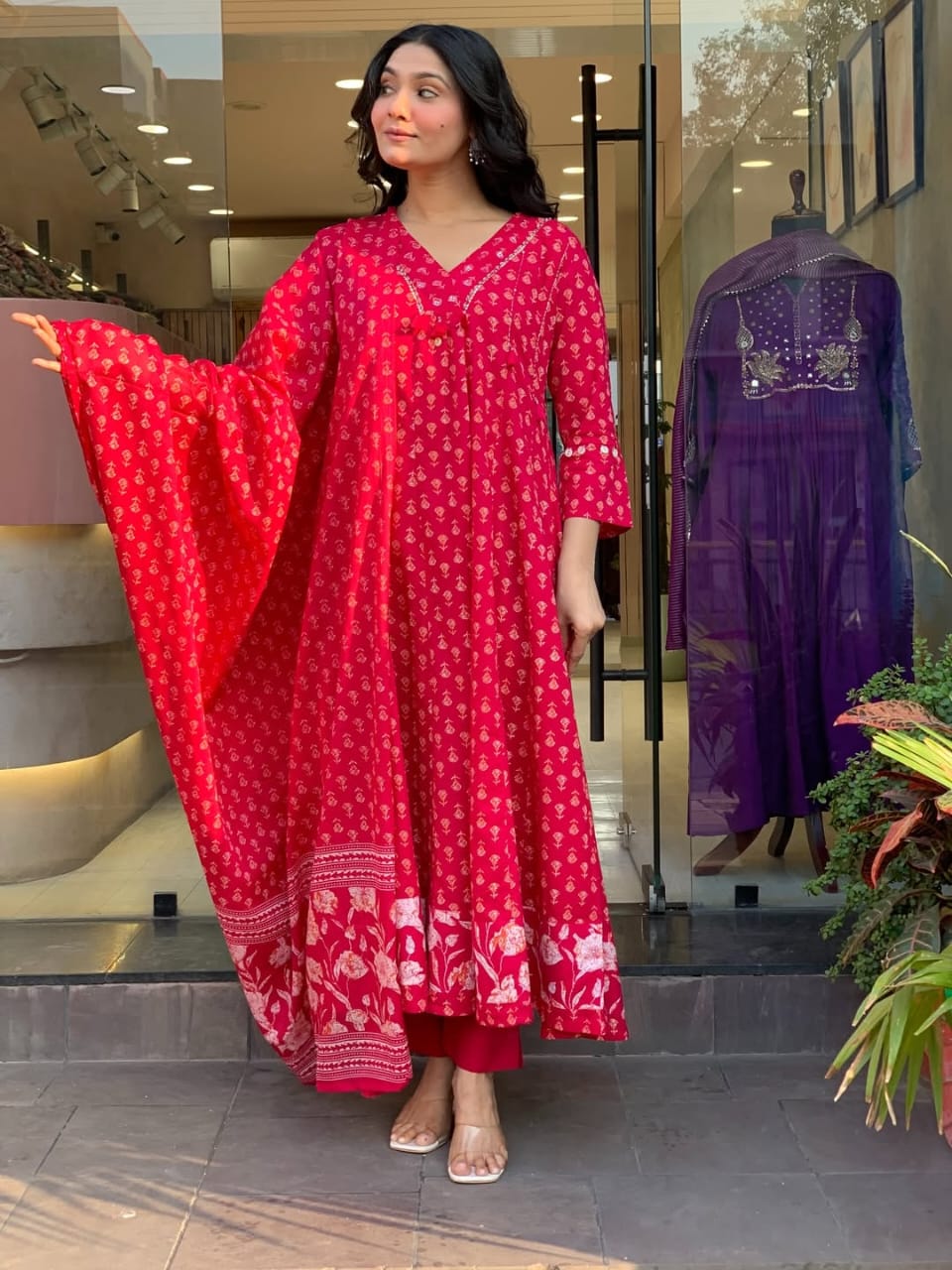Mulmul cotton 3 piece