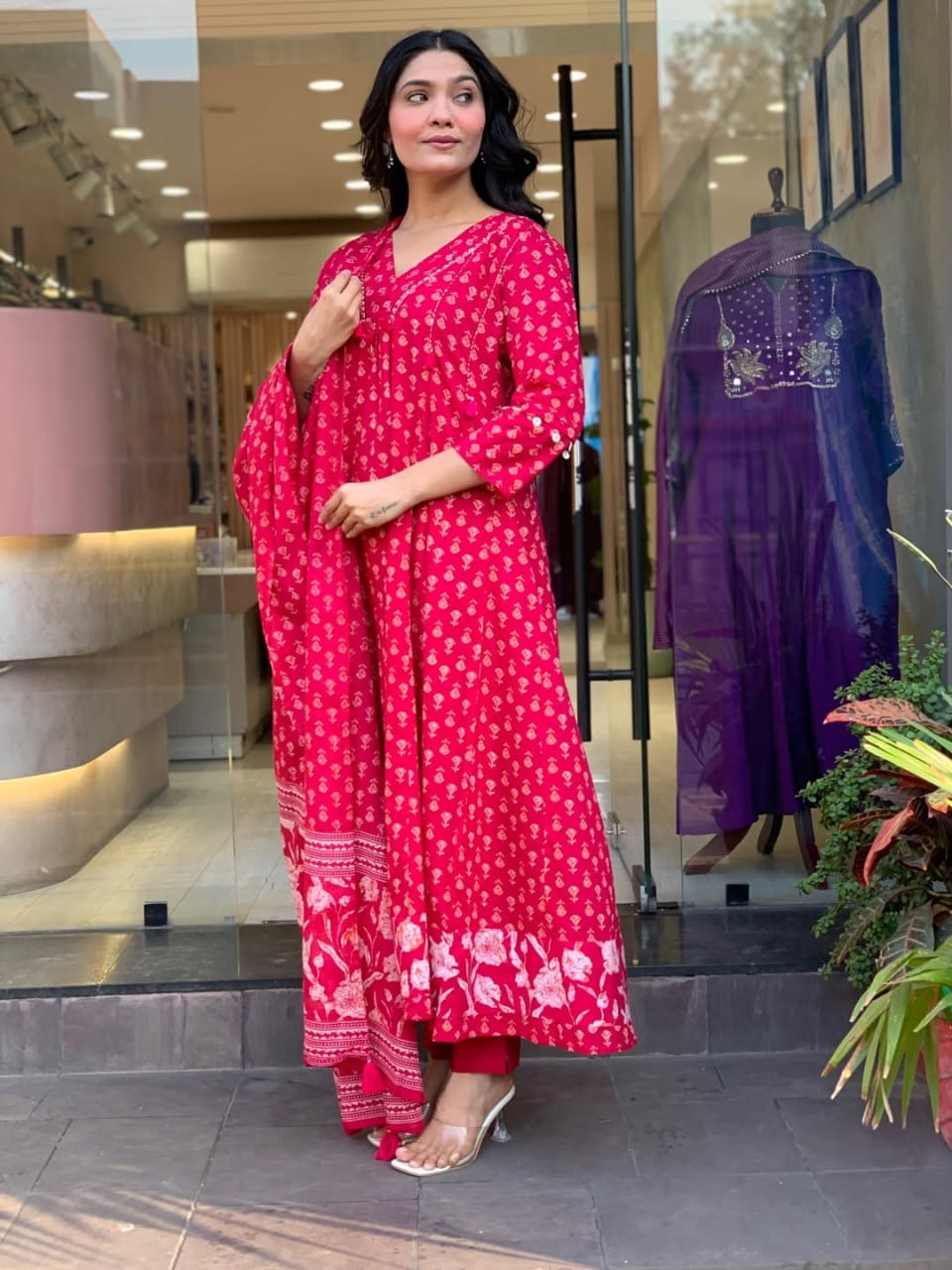 Mulmul cotton 3 piece