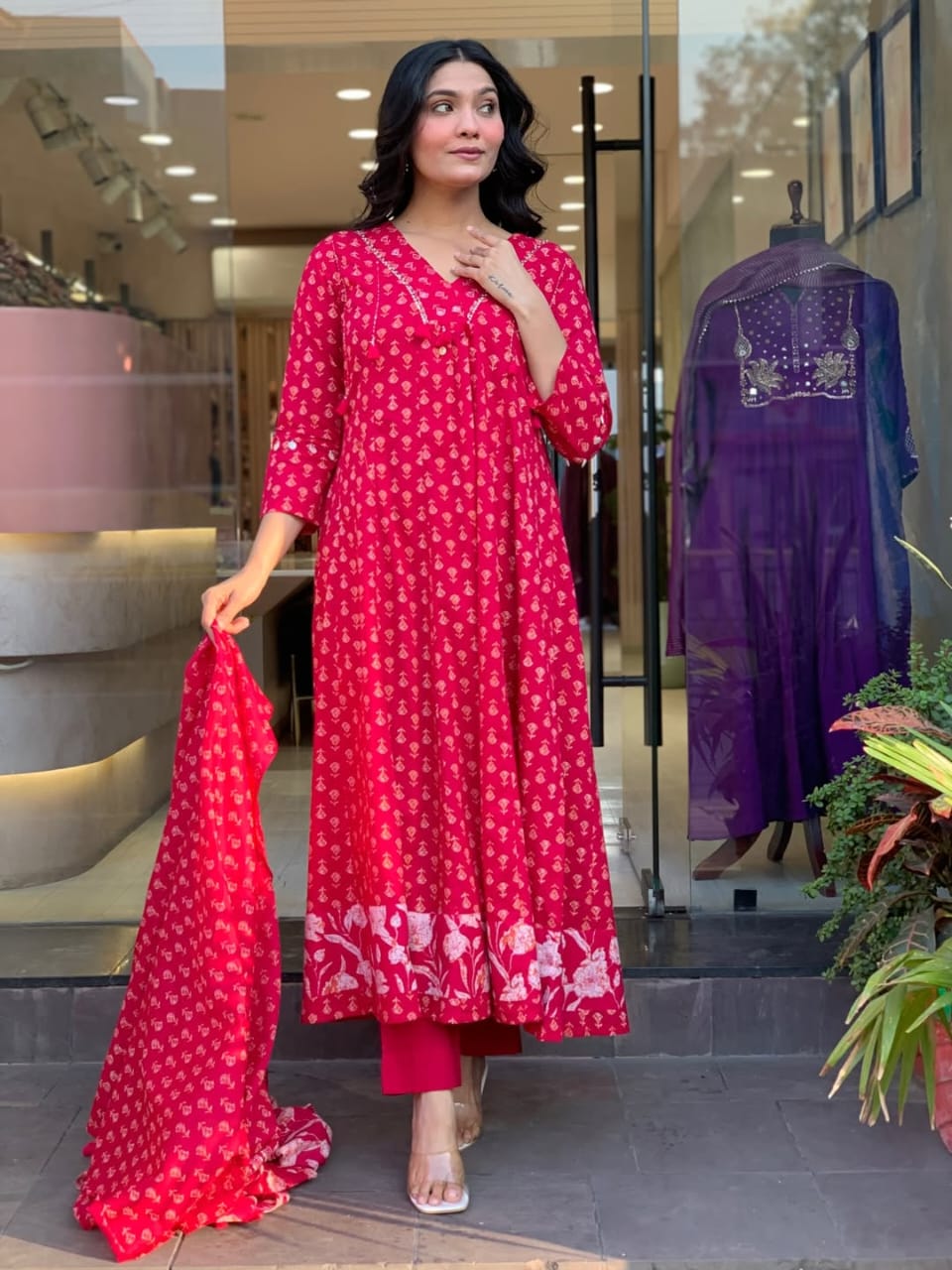 Mulmul cotton 3 piece