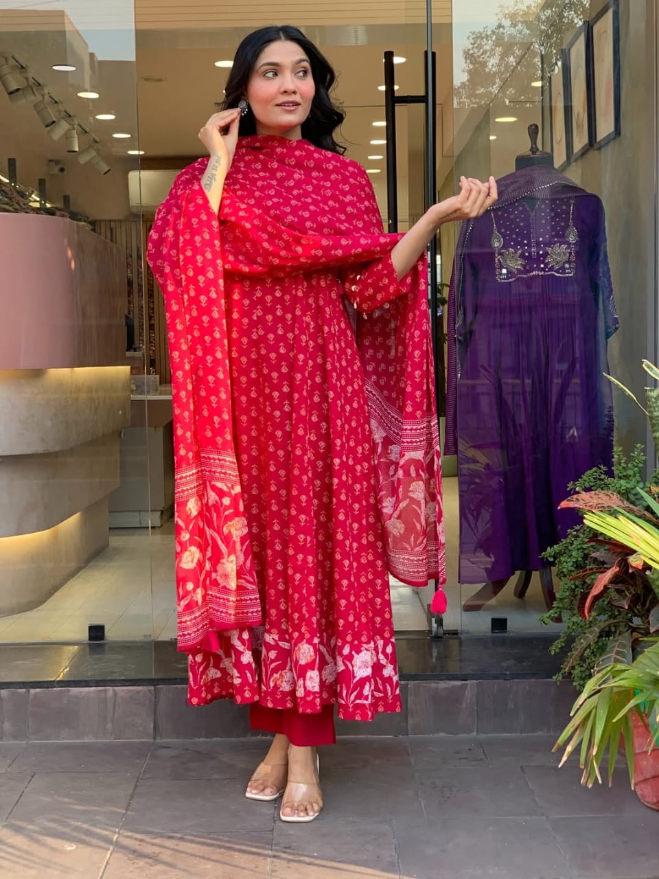 Mulmul cotton 3 piece