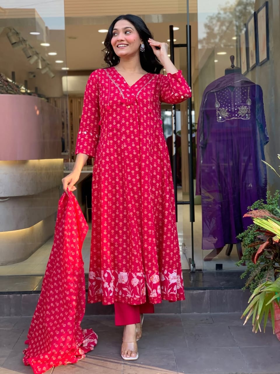 Mulmul cotton 3 piece