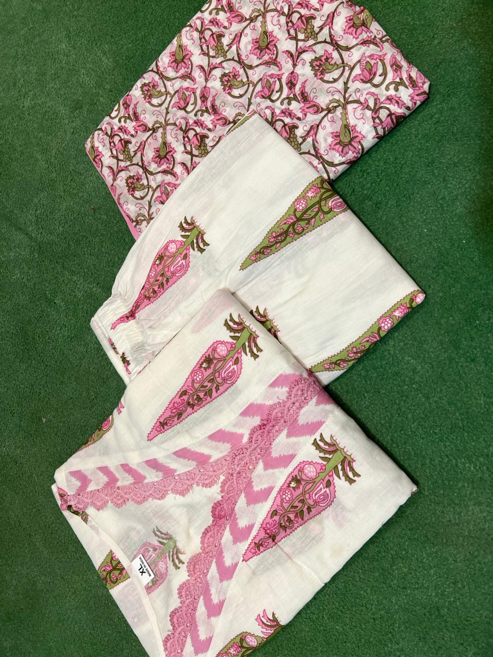 Premium cotton suits