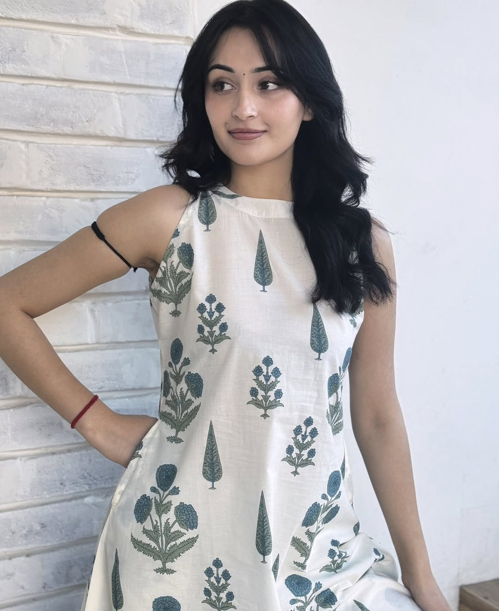 Cotton kurti palazza set