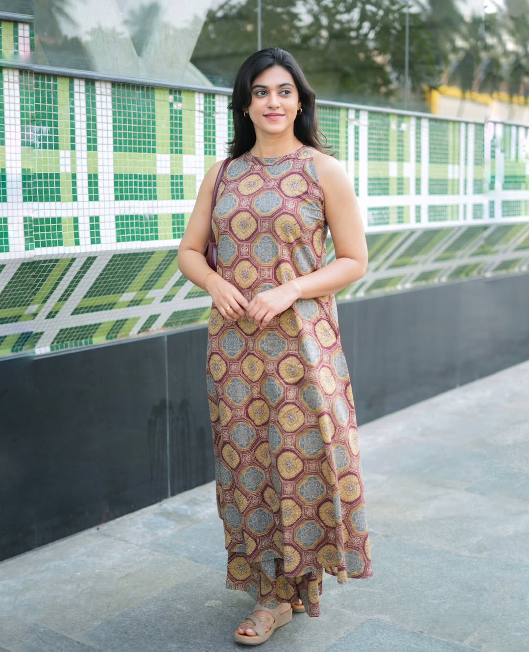 Cotton kurti palazza set