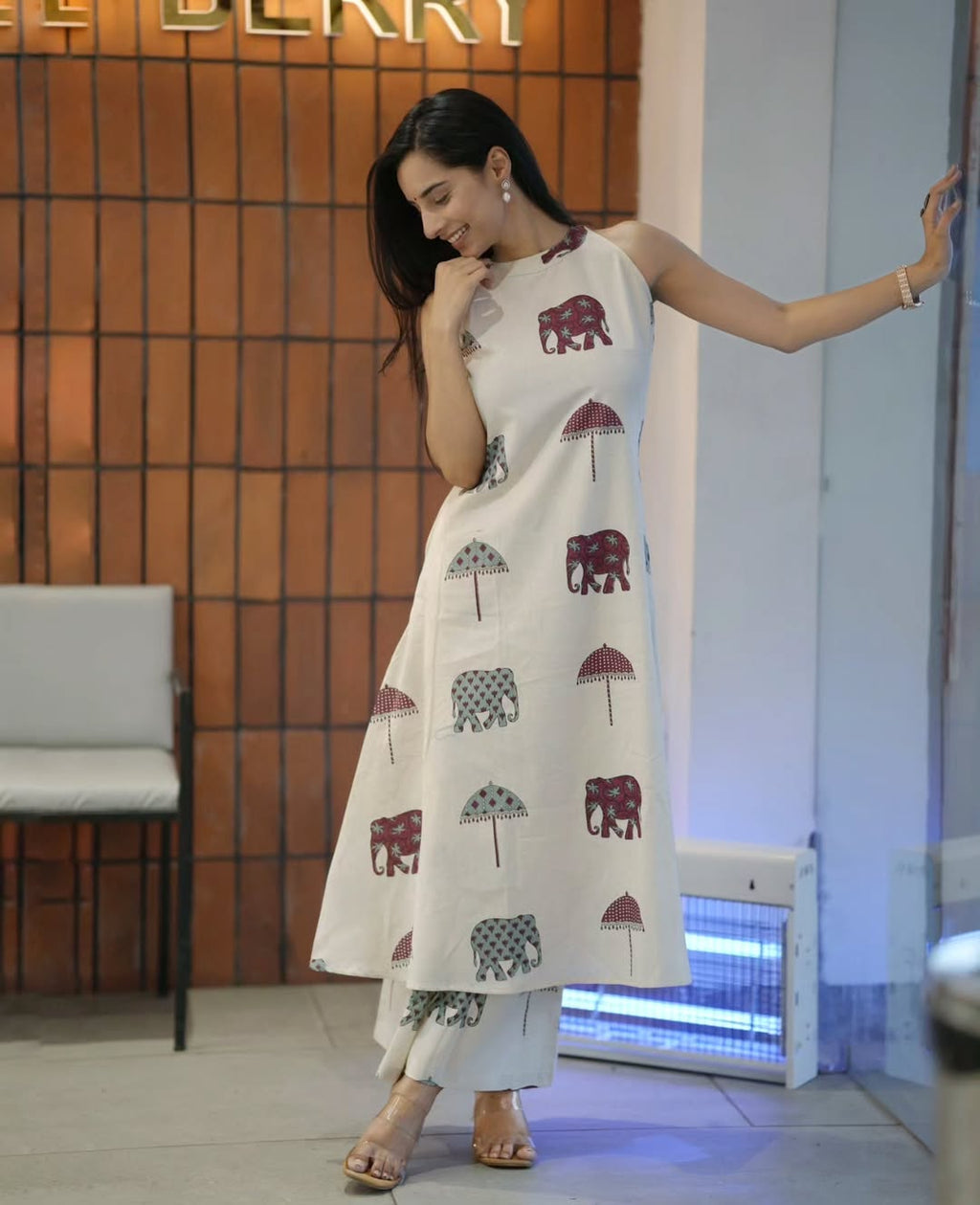 Cotton Kurti palazza set