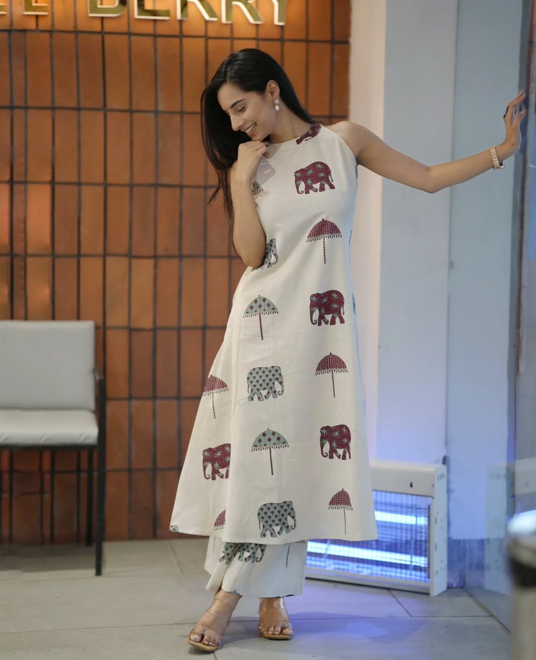 Cotton Kurti palazza set