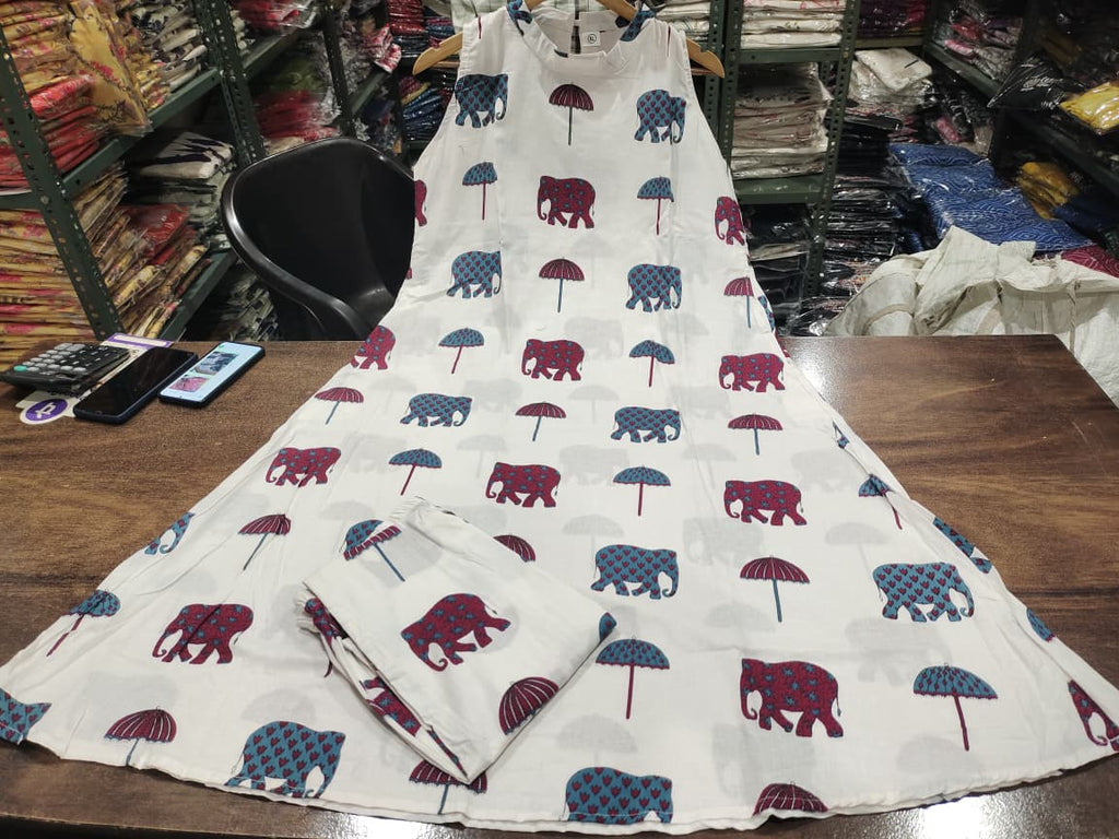 Cotton Kurti palazza set