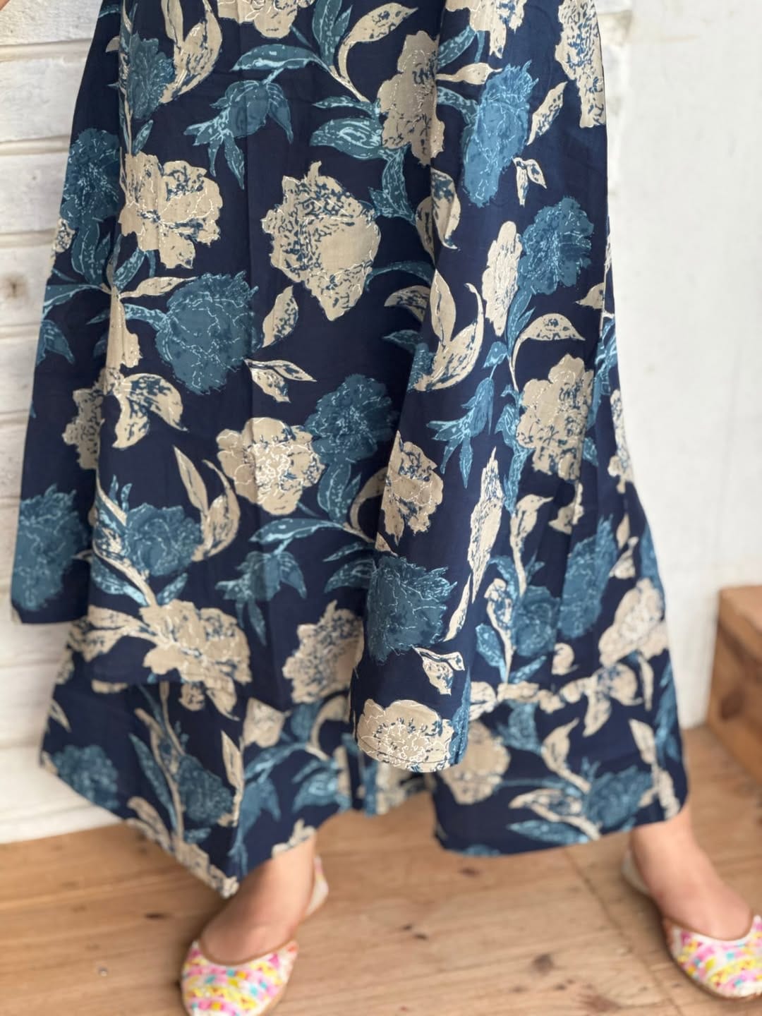Cotton Kurti palazza set