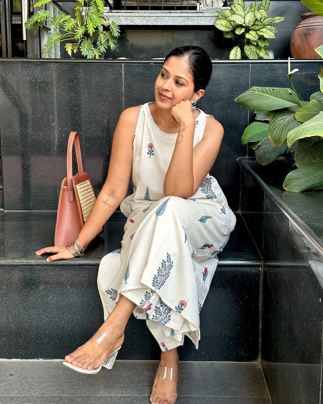 Kurti palazza set