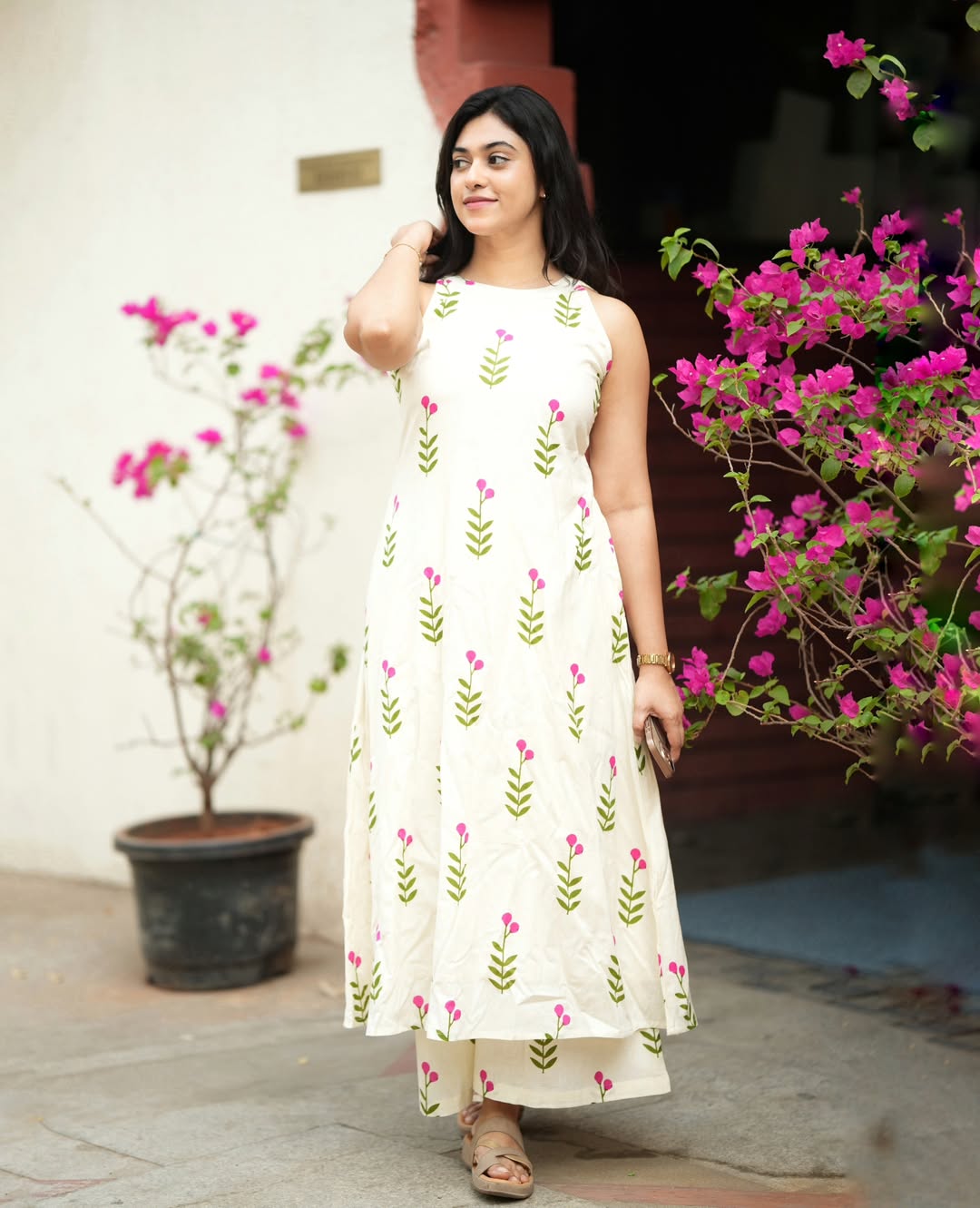 Kurti palazza set