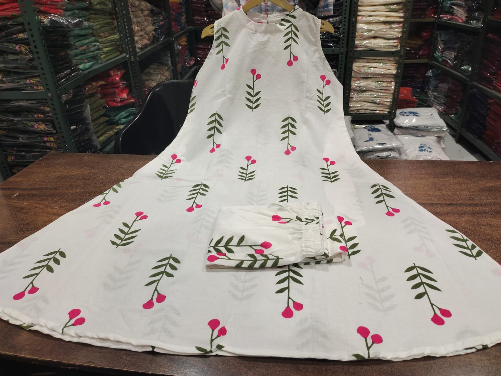 Kurti palazza set