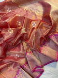 Banarasi Kora silk tissue saree