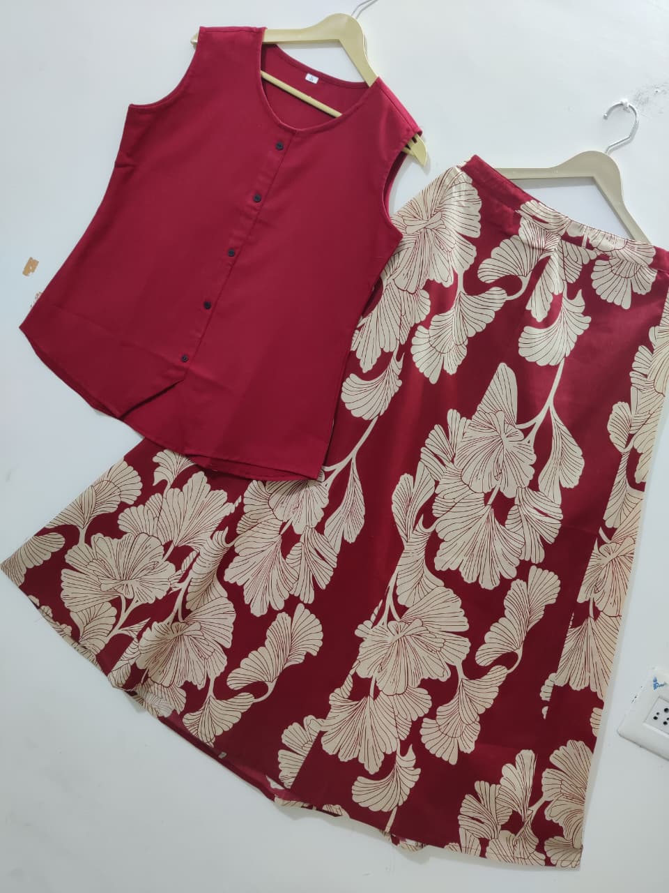2 pc skirt and top
