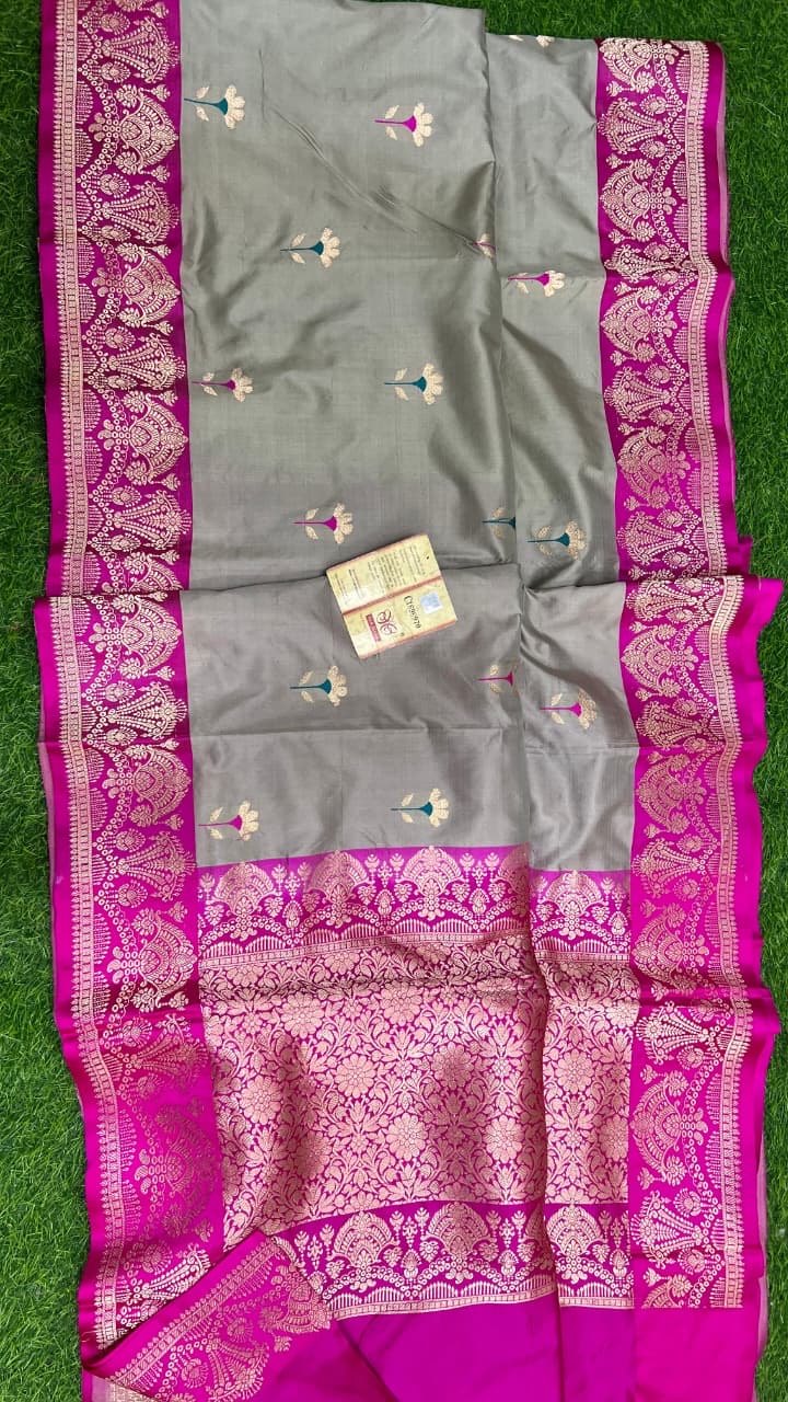 Banarasi katan silk saree