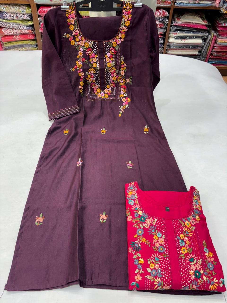 Roman silk 2 pc set