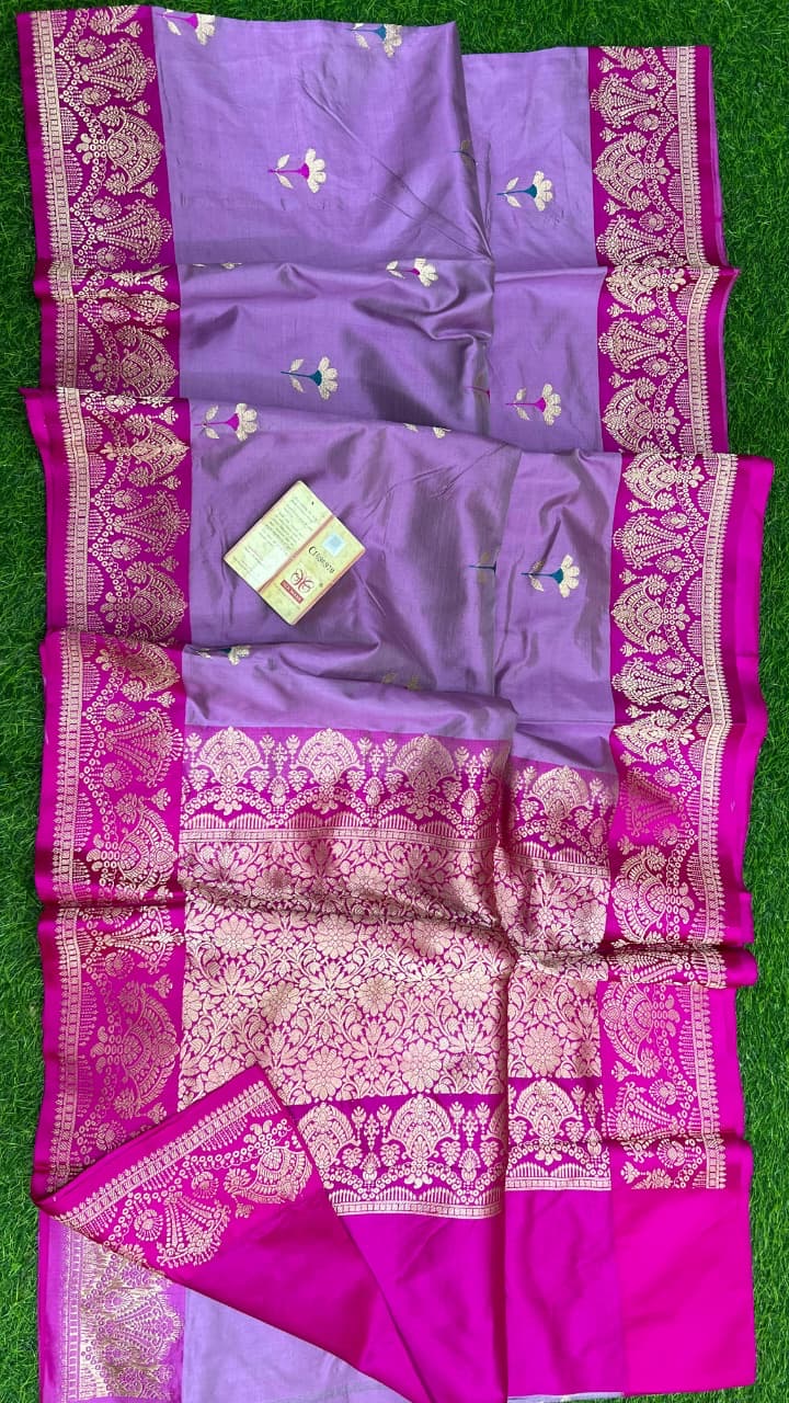 Banarasi katan silk saree