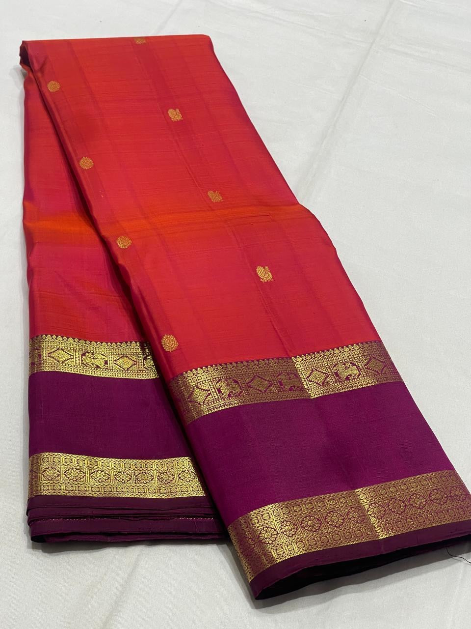 Pure handloom Kanchipuram silk sarees

*Silk mark certified*